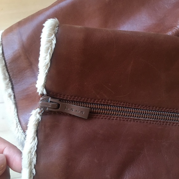 Military Style Boots with Fur Trim - Picture 10 of 11